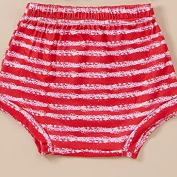 Halter with Stars Striped Printed Shorts Set Size 18-24 Months - Picture 4 of 11